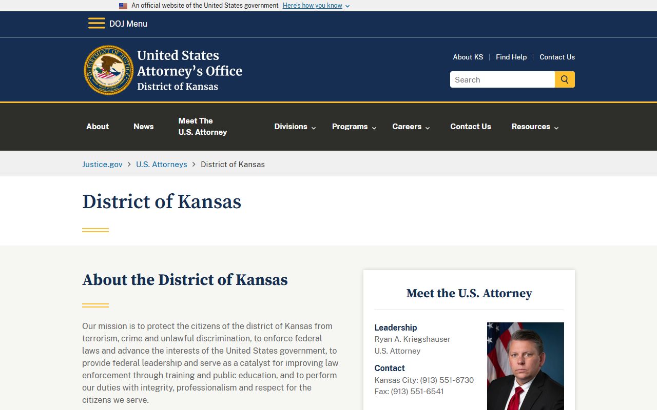 Sherman County inmate records and federal prosecution distinction