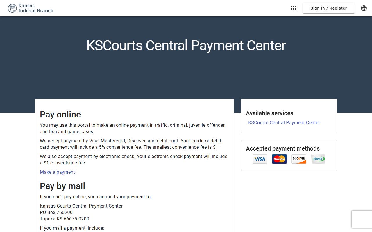 Sherman County probate records Kansas court payment resource